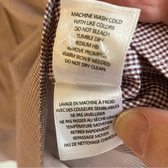 UNTUCKit Men’s wrinkle free plaid gingham button downs size XXXL. GUC! - Picture 10 of 10